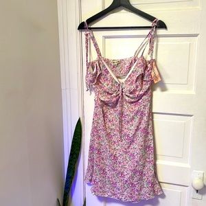 Light flower dress